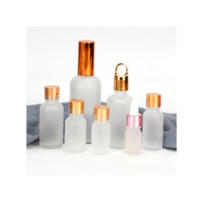 China Cosmetic Glass Dropper Bottle 10ml Clear Cosmetic Cylinder Shape Essential Oil Bottle for sale