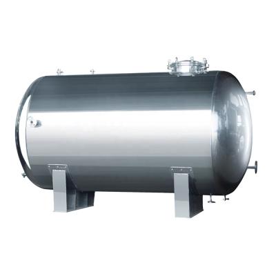 China Factory Stainless Steel Wfi RO Vessel Holding Reverse Osmosi Treatment Tak Pure Water Jacket Storage Lined Tank for sale