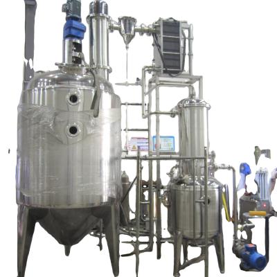 China Herbal Medicine Joston 50L-1000L Stainless Steel Distillation Falling Layer Electric Heating Distill Concentrator Evaporator Tank for sale