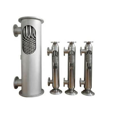 China Pharmaceutical Type Factory ISO Grade Condenser Pipe In Double Plate Tube Heat Exchanger for sale