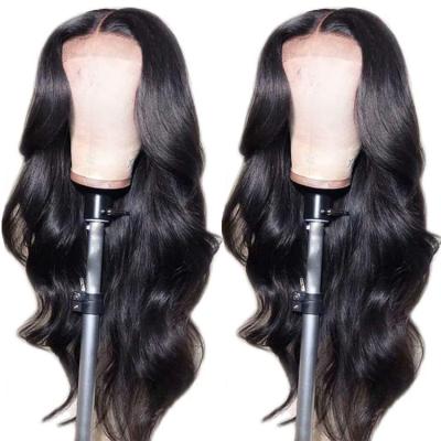 China Cheap Brazilian Deep Water Curly Body Wave Front Lace Wigs Straight Curly Cuticle Aligned Hair Wigs For Black Women for sale