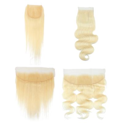 China Wholesale Body Wave 613 Bundles With Closure, 613 Virgin Hair Bundles With Headband, 613 Hair Transparent Lace Headband And Closure for sale