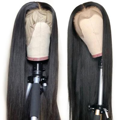 China Factory Wholesale 10A Grade Curly Cuticle Aligned Raw Indian Straight Hair Full Lace Wig for sale