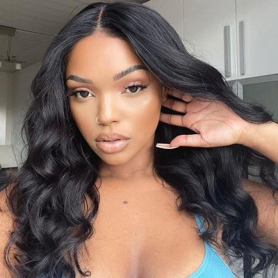 China Bleached Unprocessed HD Lace Wigs 100% Virgin Brazilian Curly Full Lace Knot Full Lace Wig Curly Transparent Raw Hair for sale