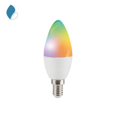 China Multicolor Warehouse RGBCW 5W Smart WiFi LED Light Bulbs Compatible with Google Home Alexa and CE Rohs for sale