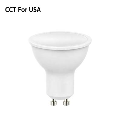 China Residential USA Canada RGBCW 5W Smart WiFi GU10 MR16 120 LED Multicolor Light Bulbs Compatible with Google Home Alexa and FCC for sale