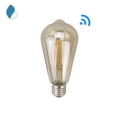 China Warehouse Dimming TDC Tunning7.5W Smart WiFi LED Filament Light Bulbs Compatible with Google Home Alexa and CE Rohs for sale