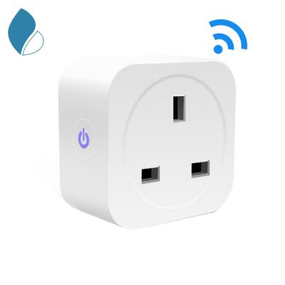 China UK Smart Home Factory Residential/Multi-Purpose Humidifier Lamp Home Appliance Wifi Smart Plug For Tuya/Google Assistant Plug OEM/Alexa Plug 3 Pins for sale