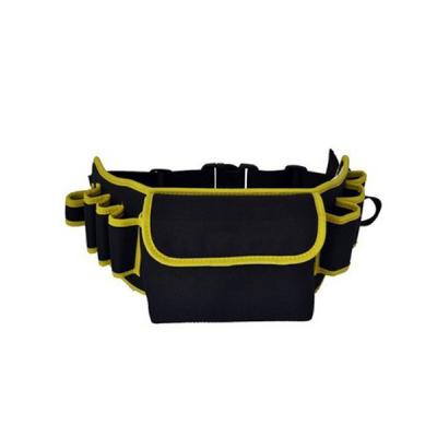 China Adjustable Polyester Waist Electrical Tool Bags Waist Tool Pouch for Barber for sale