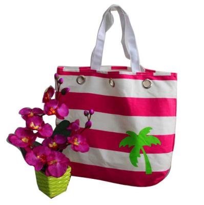 China 16 Ounce Canvas Shopper Bag Pink Nylon for sale