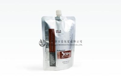 China Plastic Standing Liquid Spout Pouch Packaging  Wine / Water / Detergent Fruit Juice Pouches for sale