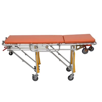 China Folding Type Aluminum Aluminum Ambulance Stretcher Medical Equipment Hospital Device for sale