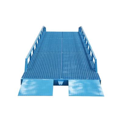 China Garment Shops 11m Length Cheap Truck Ramp Forklift Dock Ramp 8ton Dock Ramp for sale