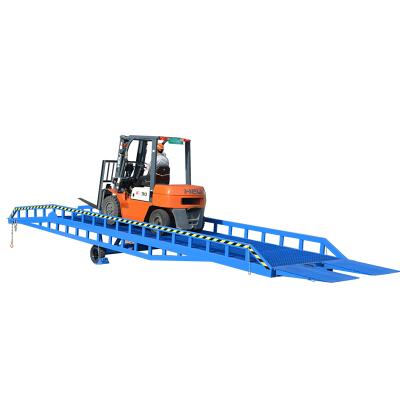 China Garment Shops 8T/10T/12T/15T/20T Hydraulic Mobile Truck Dock Ramp Used Loading Dock Ramp for sale