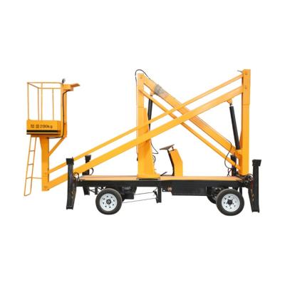 China Telescopic Articulated Lift 14m Hotels CE 10m 12m Boom Motor For Sale for sale