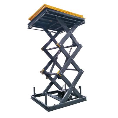 China CE 300kg 500kg Garment Shops Mini Cargo Hydraulic Industrial Used Stationary Scissor Lift for sale