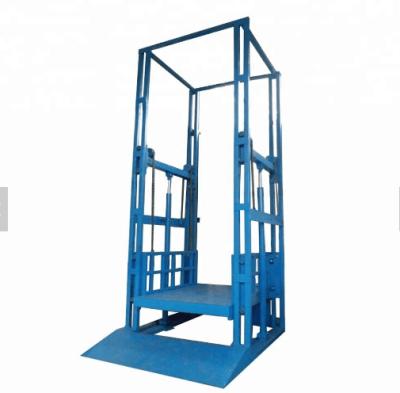 China Factory Supplier CHEAP Cargo Rail Guide CHEAP Work Platform Hydraulic Used Lifts For Sale for sale