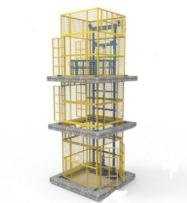 China Small Customizable Hydraulic Cargo Work Lift 500kgs Cheap And Save Electric Used Lift for sale