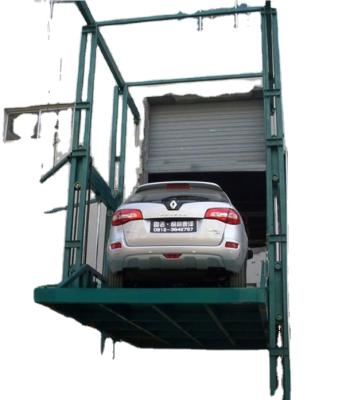 China Safety Freight Hydraulic Cargo Lifts Lift Cost Out Of Door Mini Elevator With Good Price for sale