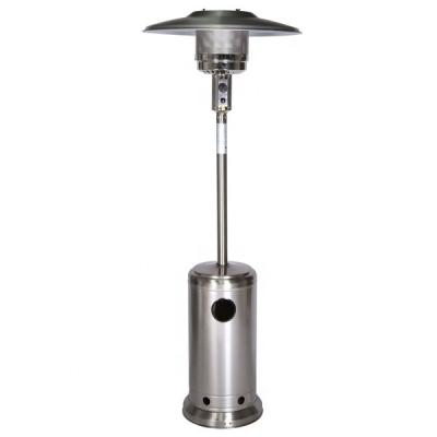 China Outdoor Bronze Patio Heater Hell Stand Stored Propane Heat-Focusing Bond with Dancing Flame for sale