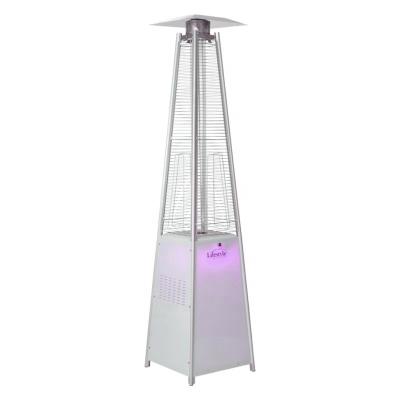 China Stocked 12 Colors LED Lighting Patio Heater With Decorative Variable Flame for sale