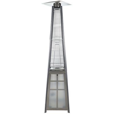 China Stocked Surface Gas Heater Pyramid Shape With Led Light for sale