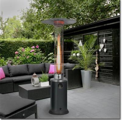 China Stocked Heavy Duty Round Flame Cast Iron Heater For Garden for sale