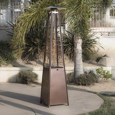 China Commercial Outdoor B&q Stocked Triangle Tower Shape Patio Umbrella Heaters Natural Gas Best Buy For Occasions for sale