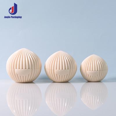 China Sphere Shape Custom Cosmetic Packaging 50g 75g Plastic Container For Cream for sale