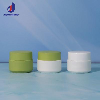 China 10g Lipbalsem Containers Leeg Dubbelwand PP Jar Cosmetische Voor Verpakking Te koop