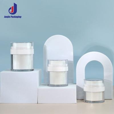 China 15g Mini Tomato Sauce Oil Cream Jars for Beauty Packaging Bottle Sealing Type Pump Sprayer and Plastic Body Material Mini Size for sale