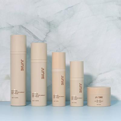 中国 30 ml 50 ml 100 ml 120 Ml プラスチックのボトル 豪華なダブルウォール化粧品瓶 丸い 販売のため