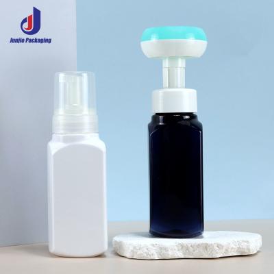 China PET 300ml Empty Plastic Bottles Frosted Liquid Soap Plastic Bottle Cosmetic for sale