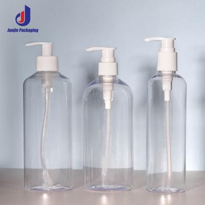 China PET Square Hand Wash Bottle 500ml / 300ml Empty Foam Pump Bottles For Lotion Shampoo Conditioner for sale