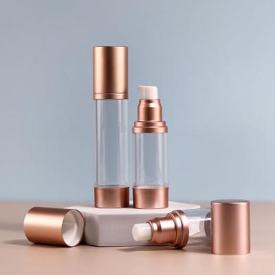 China Luxury Airless Cosmetic Bottles Customized Containers For Skin Care Products for sale