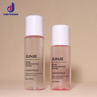 China 250ml 300ml Plastic Cosmetic Bottles Shampoo Conditioner Oil Bottles Logo Printing for sale