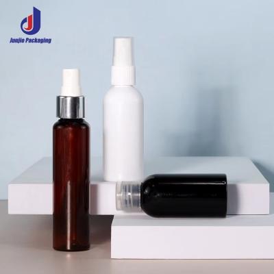 Chine Bouteille de gouttelette en plastique brun 50 ml Bouteille de lotion PET 60 ml Pour la crème à vendre