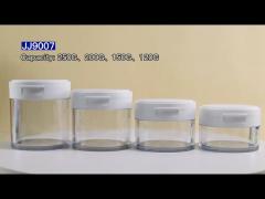 150g 200g Cream Jars / Empty Plastic Cosmetic Jars For Skin Care Products