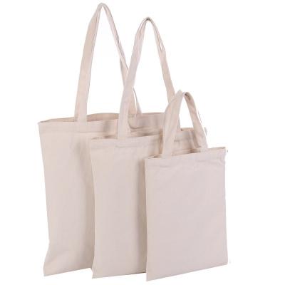 China Durable/Eco/New Fashion Cotton Shopping Bag Reusable Custom Tote Bag With Leather Straps Large Handle for sale