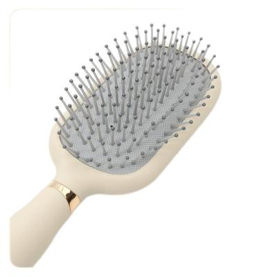 China For Home Use Dish Comb Large Wooden Bamboo Head Massage Comb Airbag Hair Massage Ball Brush Ladies Use Dish Comb Customized Package for sale