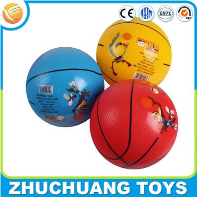 China wholesale cheap pvc custom print kings sport toys basketball ball for sale