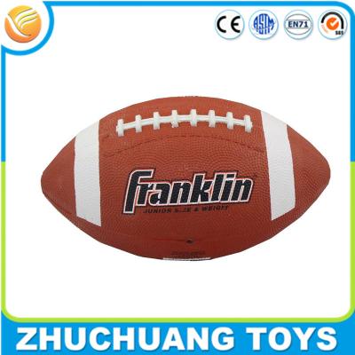 China cheap kids toy rubber american football equipment wholesale for sale