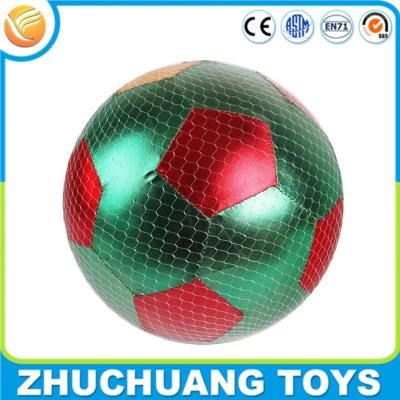 China 9 inches cheap fabric soft bouncy sport soccer balls toy for sale