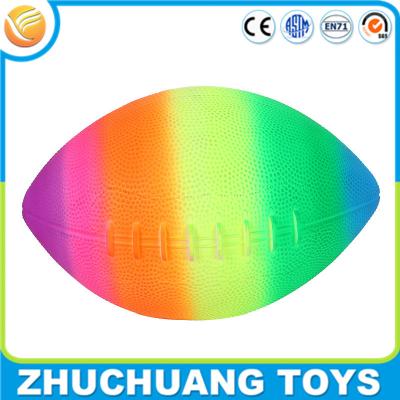 China hot sale custom pvc colorful rugby american football for sale