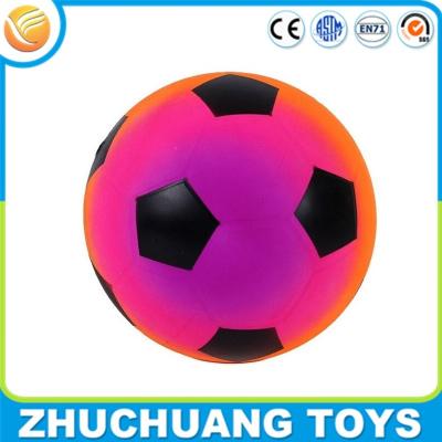 China colored paint plastic inflatable soccer balls wholesale for sale