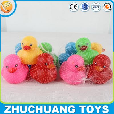 China pvc bath yellow duck toy set for sale