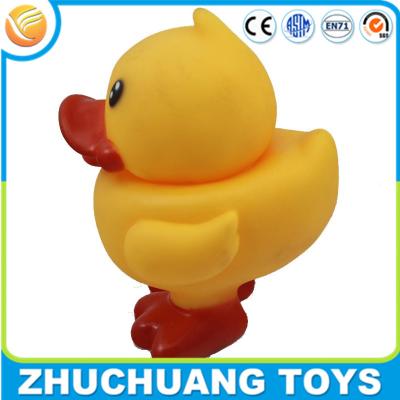 China color painting yellow noise making giant large plastic duck for sale