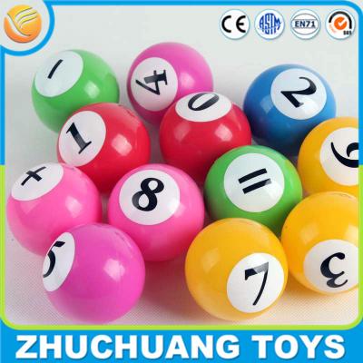 China small print balls children education toys for sale