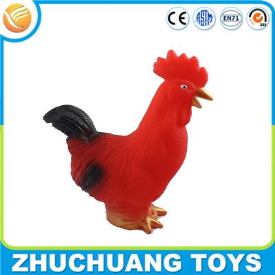 China big cartoon cock noise making rattle noise making toys for sale