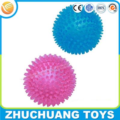 China wholesale pet spike squeaky dog toys ball for sale